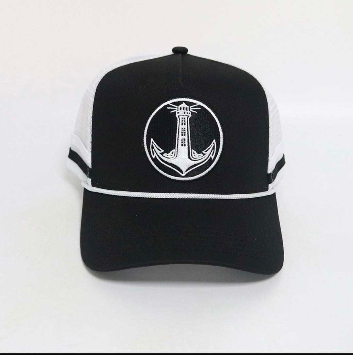 Coastal Rope Hat - BLACK