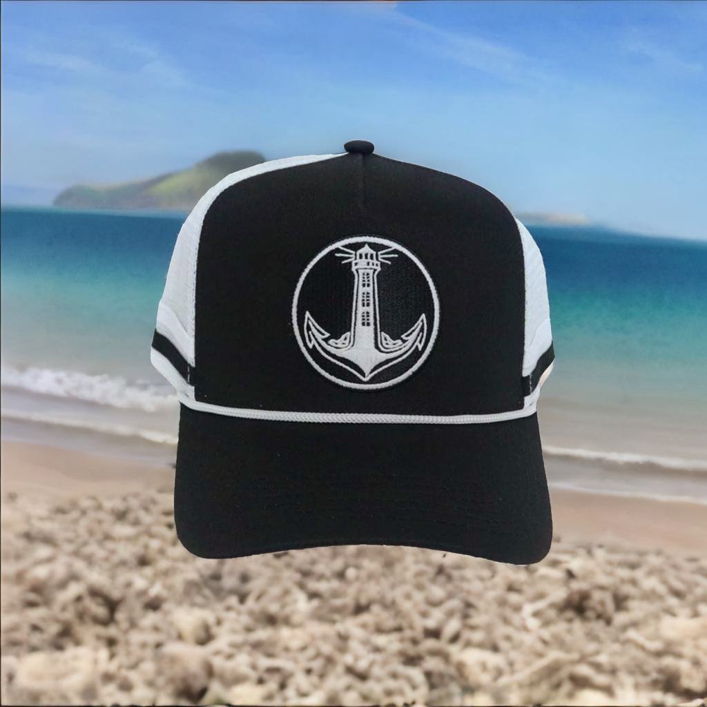 Coastal Rope Hat - BLACK