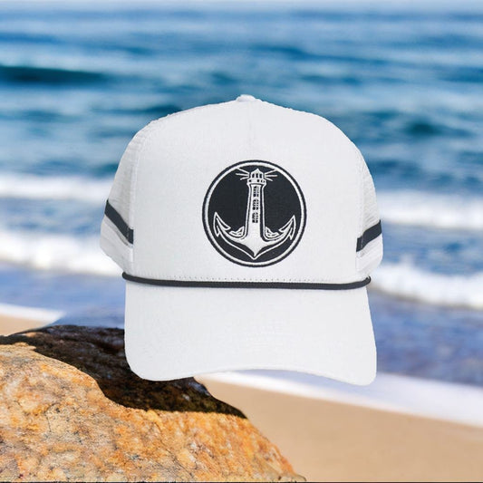 Coastal Rope Hat - WHITE